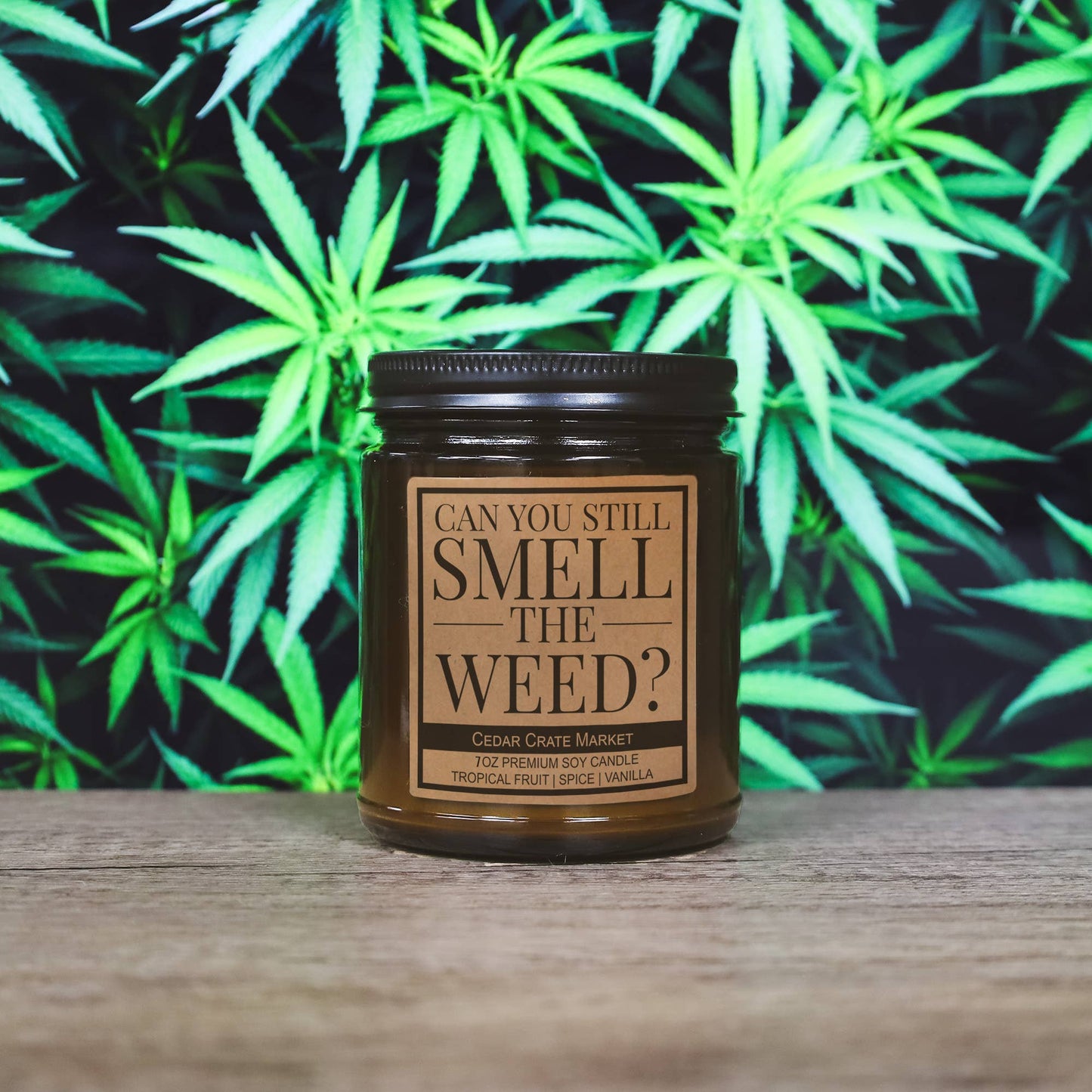 Can You Still Smell the Weed Amber Jar