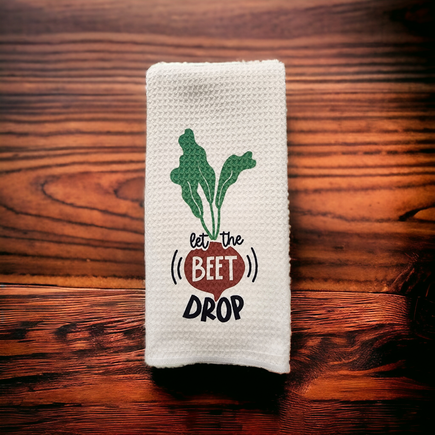 Let the beet drop towel