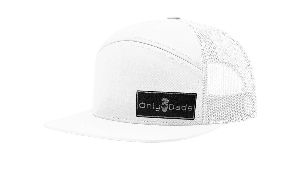 Richardson 168 7 Panel Trucker with Rectangular Patch