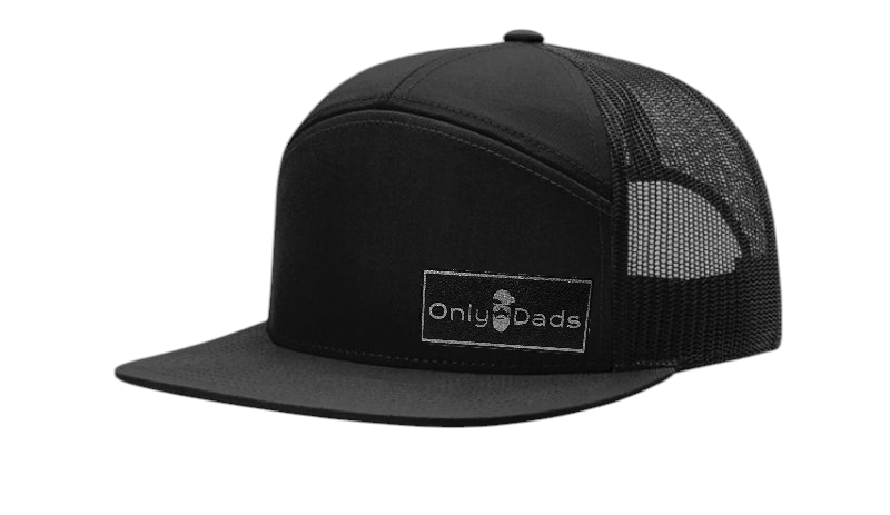 Richardson 168 7 Panel Trucker with Rectangular Patch