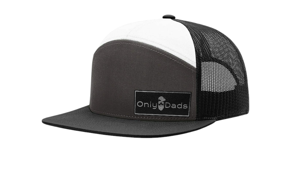 Richardson 168 7 Panel Trucker with Rectangular Patch