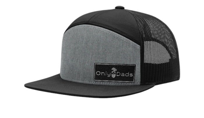 Richardson 168 7 Panel Trucker with Rectangular Patch
