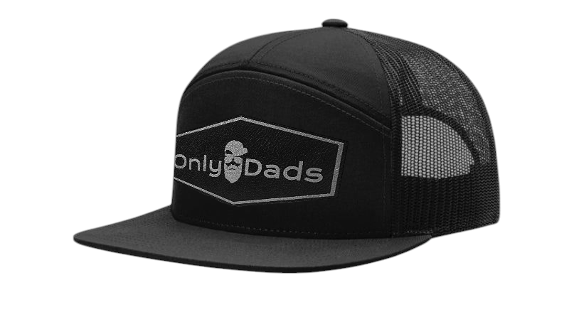 Richardson 168 7 Panel Trucker with Hexagon Patch
