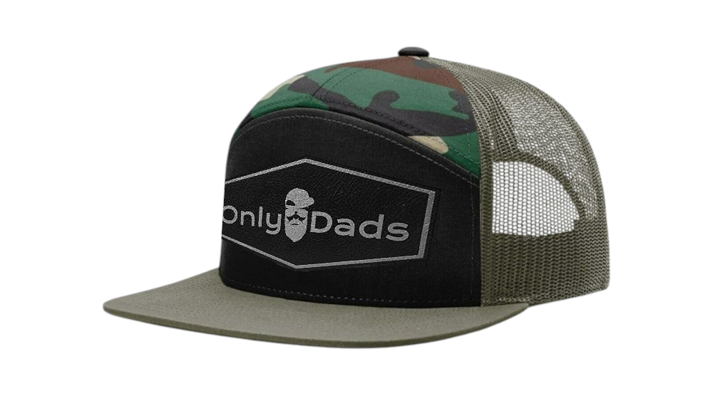 Richardson 168 7 Panel Trucker with Hexagon Patch