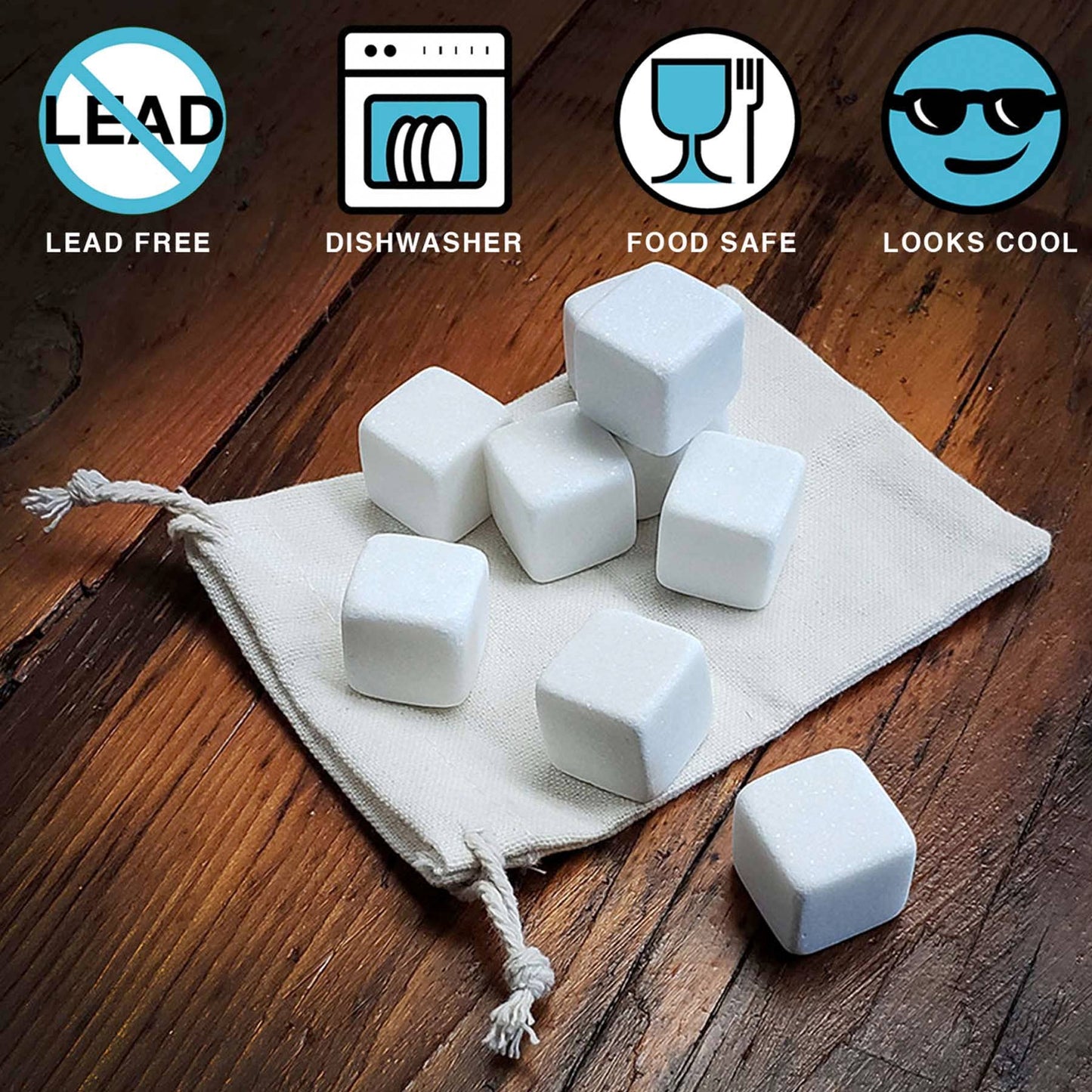 Stone Cold Chillers, Whiskey Stones (12 pk. assortment)