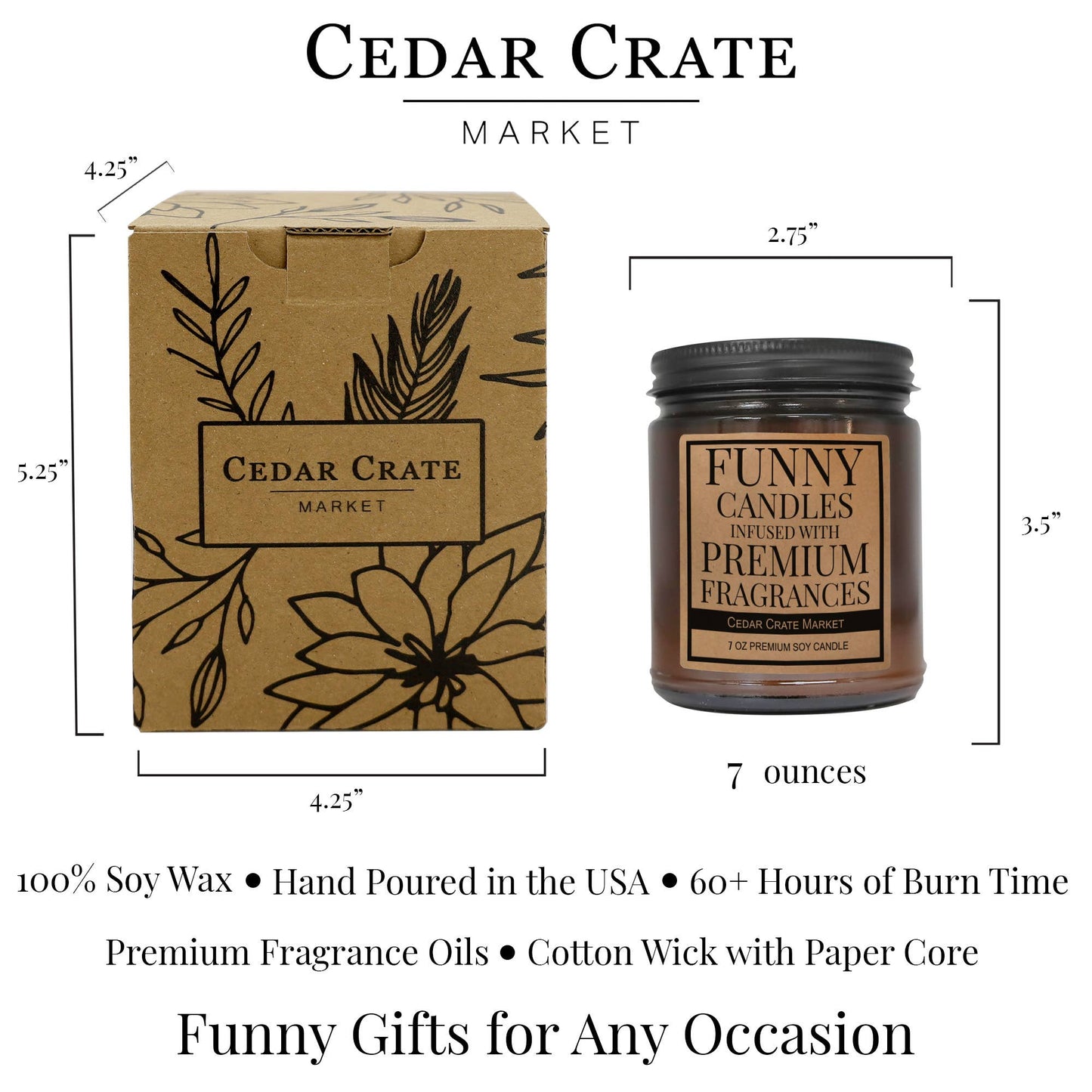 I'd Shank A Bitch For You Right In The Kidney Amber Jar