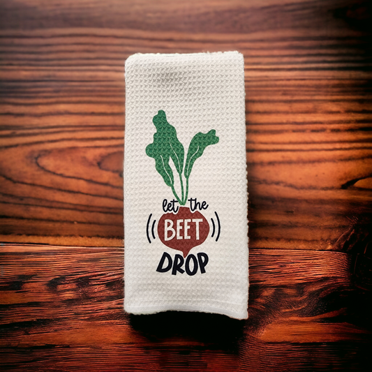 Let the beet drop towel