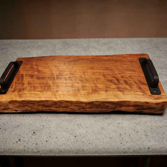Cherry Live Edge Charcuterie Board
