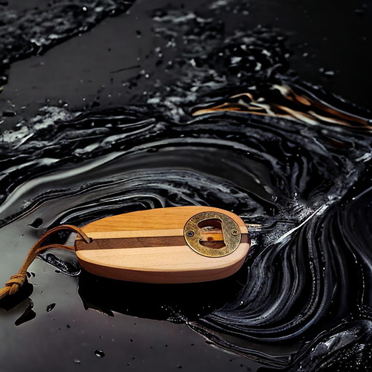 Mixed Hardwood Bottle Opener