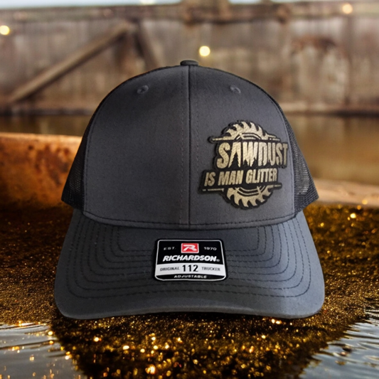 Man Glitter Trucker