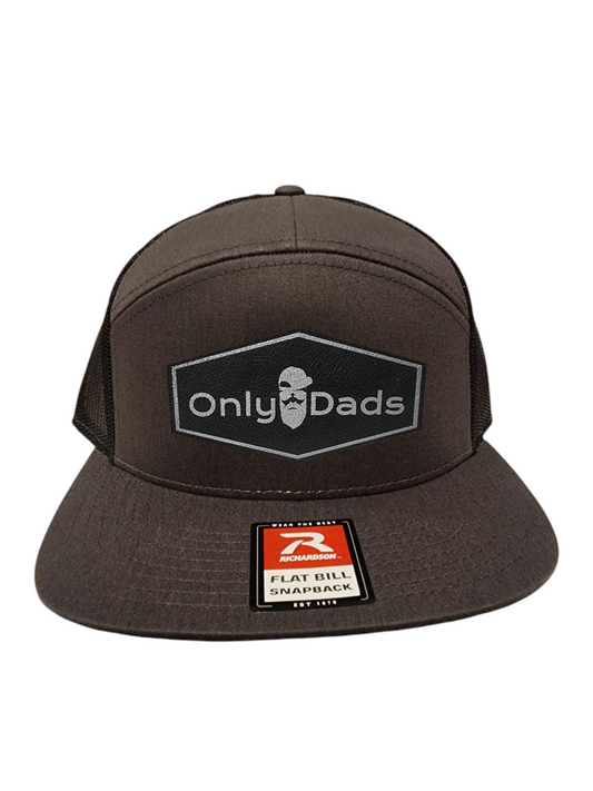 Richardson 168 7 Panel Trucker with Hexagon Patch