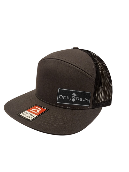 Richardson 168 7 Panel Trucker with Rectangular Patch